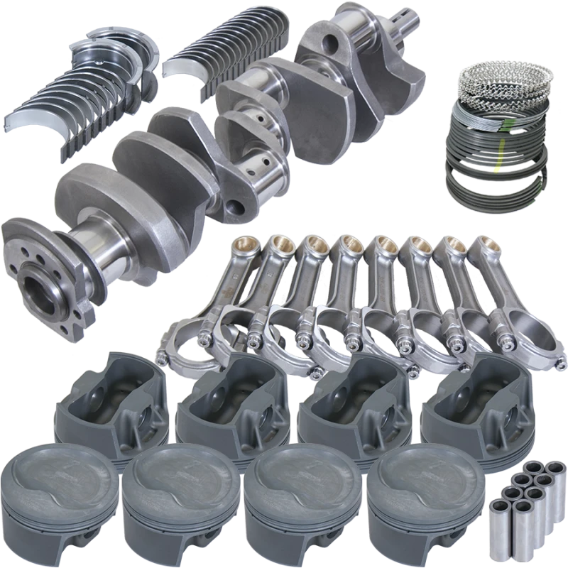 Eagle Chevy 400 Rotierende Baugruppe mit 3,750 Zoll Kurbelwelle und 5,700 Zoll I-Träger Pleuel