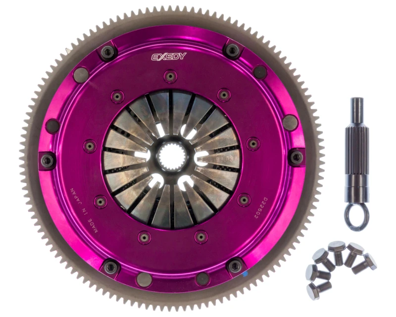 Exedy 1986-1989 Mazda RX-7 R2 Hyper Single Carbon-R Kupplung Starrer Scheiben-Push-Typ-Abdeckung