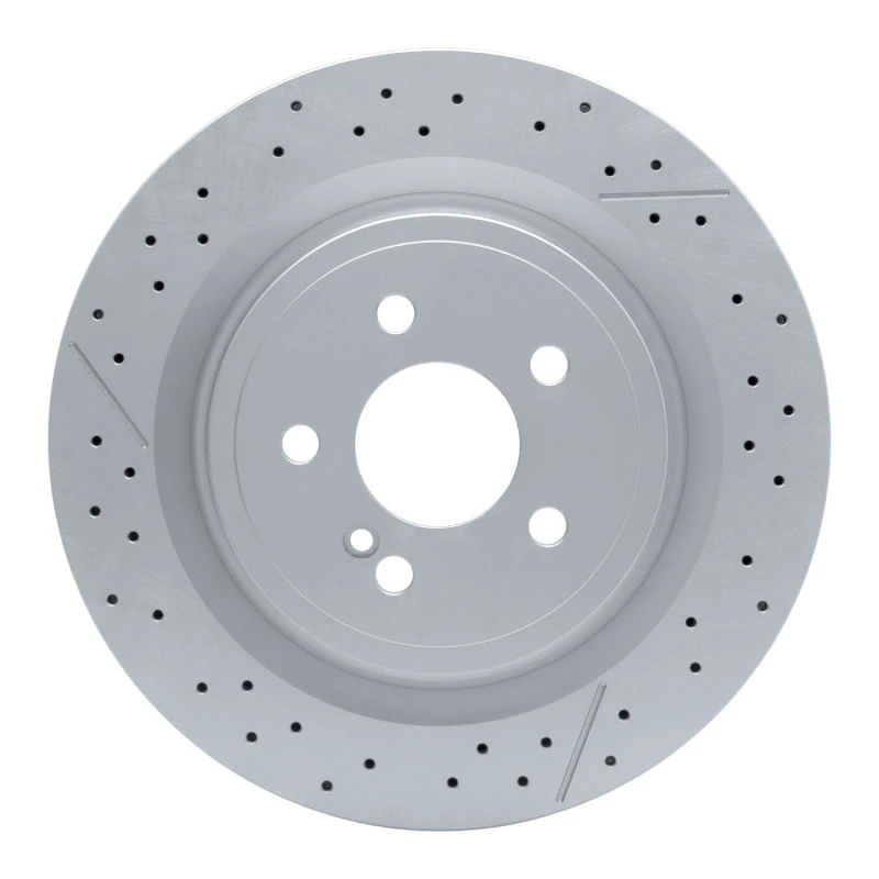 DFC 12-20 Mercedes-Benz GLA45 AMG Rear Drilled GeoSPEC Coated Rotor and Slotted