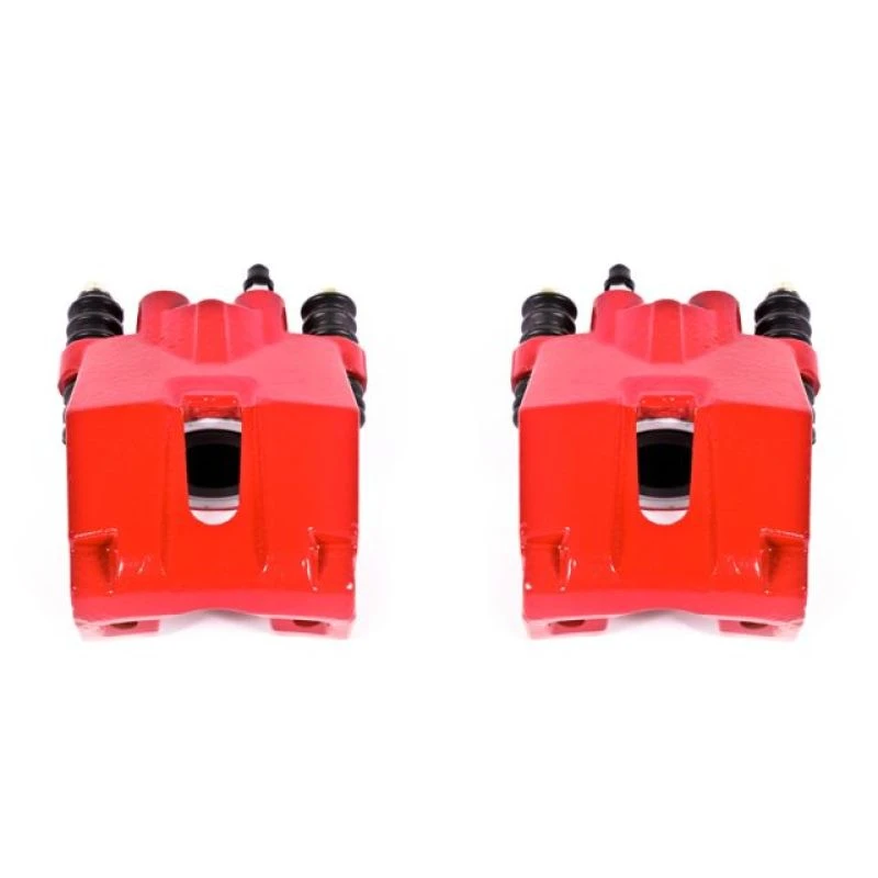 Power Stop 04-11 Ford F-150 Rear Red Calipers w/o Brackets - Pair
