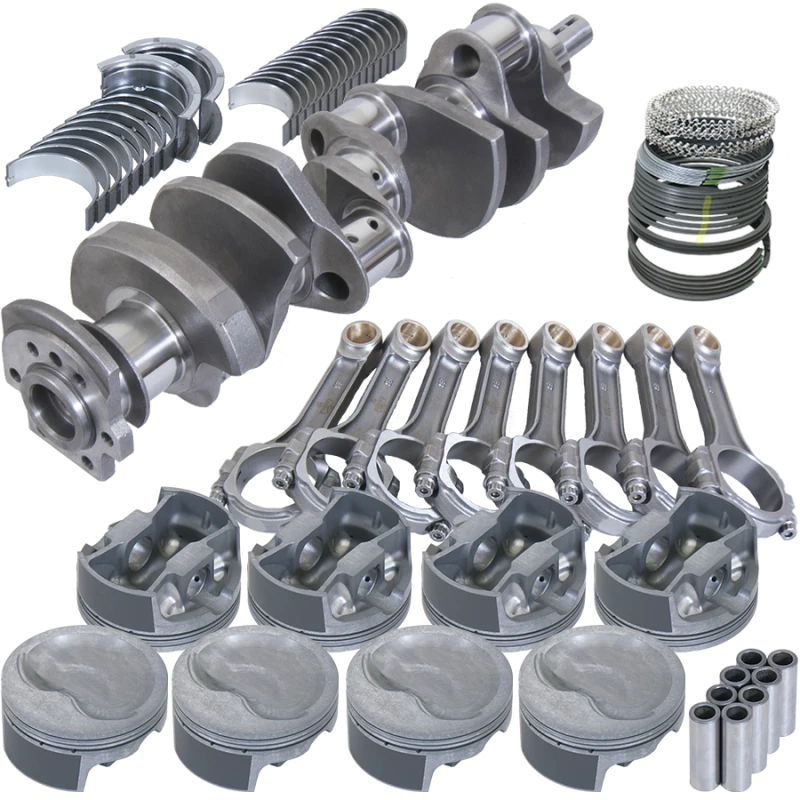 Eagle Chevy 400 3.750in Kurbelwelle mit 6.000in I-Träger Pleuel und -16cc 4.125in Kolben Rotierende Baugruppe