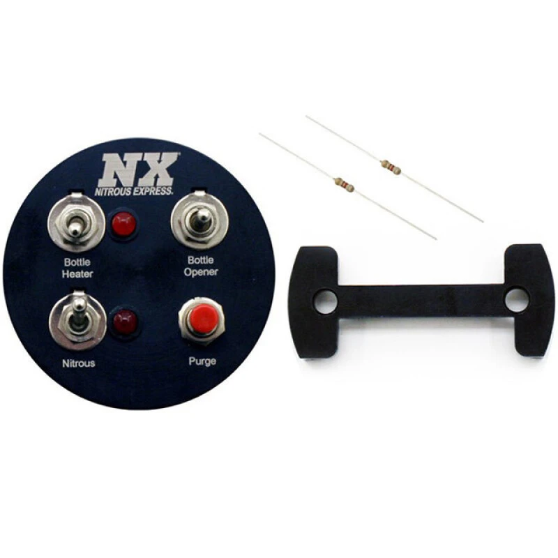 Nitrous Express Schalter-Panel für 2-1/16-Zoll-Messgeräte