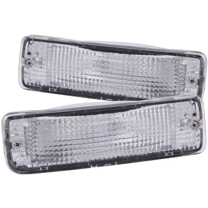 ANZO 1989-1995 Toyota Pickup Euro-Parkleuchten Chrom mit Bernstein-Reflektor