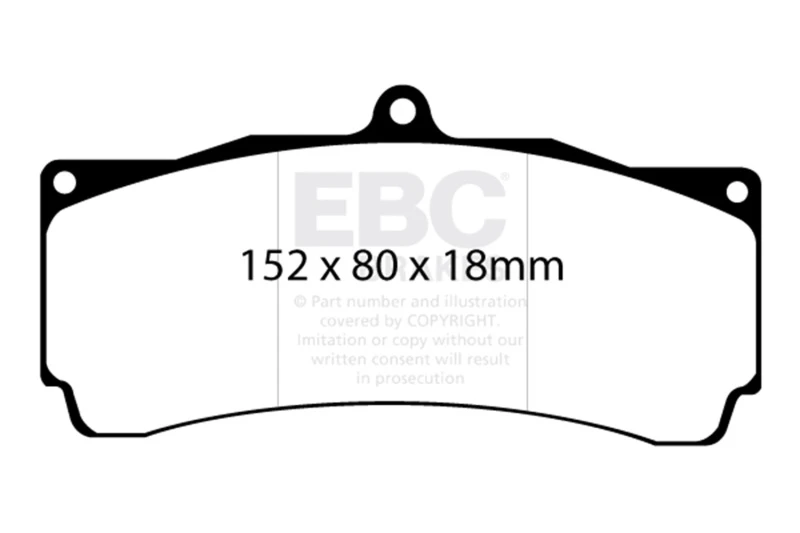 EBC Racing AP Racing CP5060-2 Calipers RP-X Brake Pads