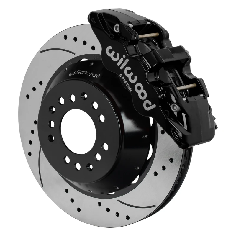 Wilwood kit front AERO6 wwe 2IN. drop alum pro spindle 14.00 rotor SRP