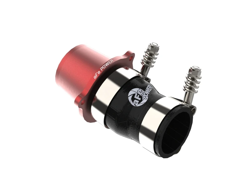 afe_46-20416-R-6792c64e51565 aFe BladeRunner 15-20 VW GTI Turbo Muffler Delete for OE Charge Pipe - Red