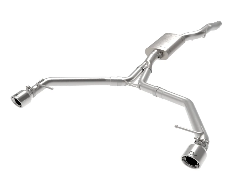 afe_49-36437-P-6792d3314f57c aFe MACH Force-Xp 13-16 Audi Allroad L4 SS Axle-Back-Auspuffanlage mit polierten Endrohren