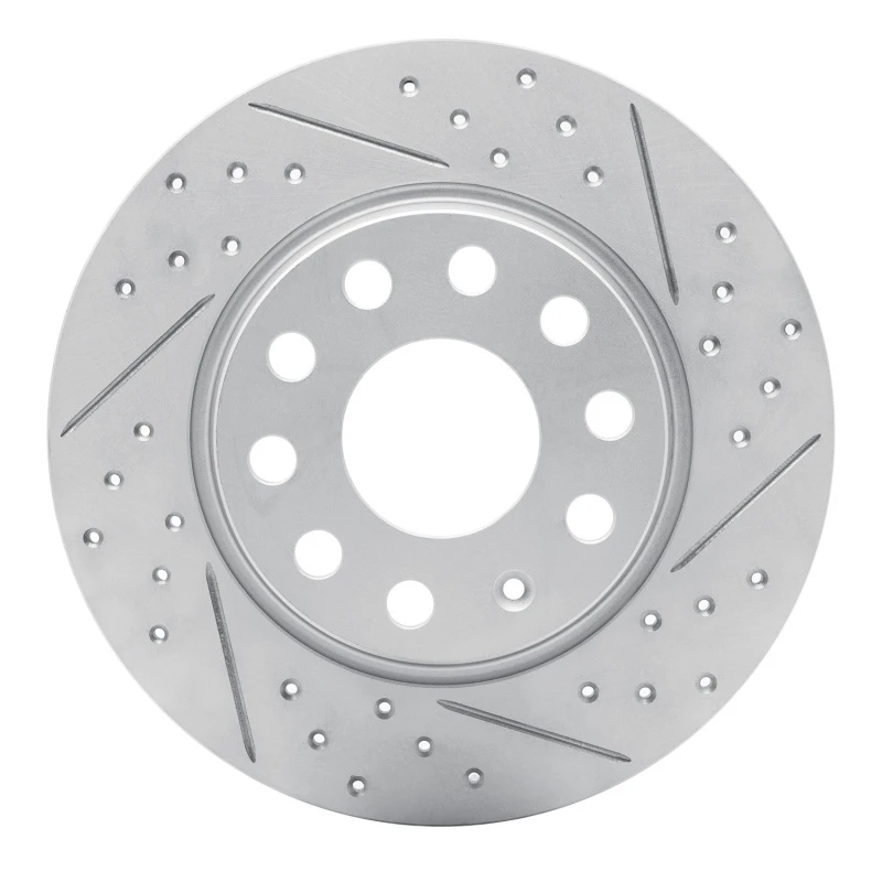 DFC 05-25 Audi A3 Sportback E-Tron Rear Right Drilled & Slotted Geoperformance Rotor