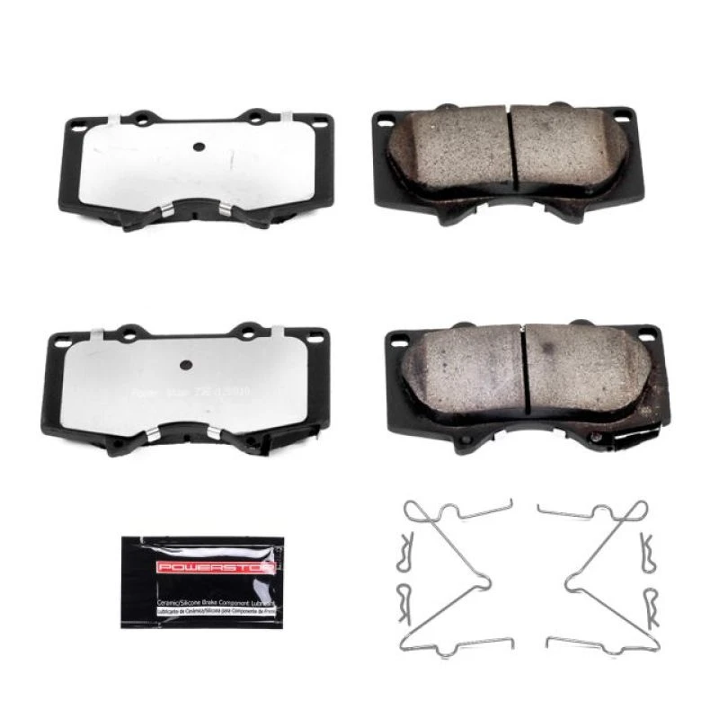 powerstop_Z36-976-6794595934877 Power Stop 10-19 Lexus GX460 Front Z36 Truck & Tow Brake Pads w/Hardware