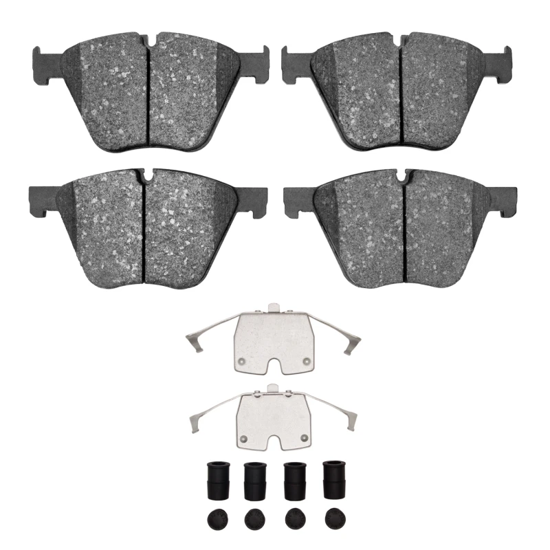 DFC 10-19 BMW 760Li Front 5000 Advanced Low Metallic Brake Pads and Hardware Kit