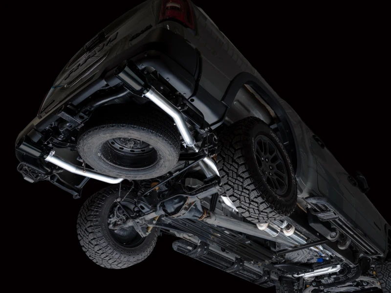 AWE Tuning 2025+ RAM 1500 3.0TT Rebel 0FG Cat-Back Exhaust w/ Diamond Black Tips