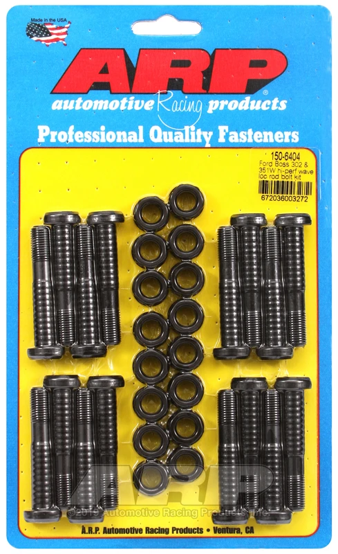 ARP High Performance Wave-Loc Pleuelschrauben-Satz für Ford Boss 302-351W