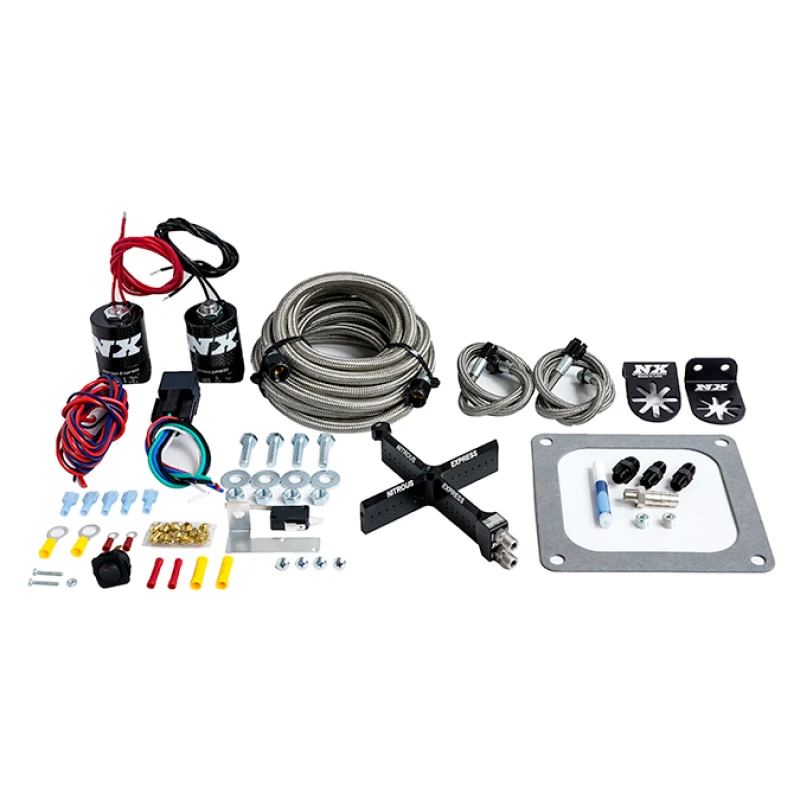 Nitrous Express 4500 Covert Crossbar Plate System Stage 6 50-300HP for Universal