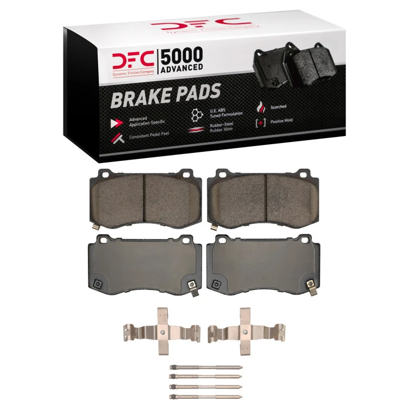 DFC 21-23 Chrysler 300 Front 5000 Advanced Ceramic Brake Pads and Hardware Kit