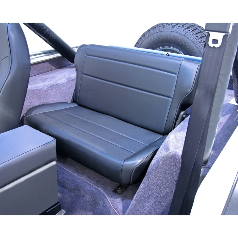 Rugged Ridge Falt- und Kippsitz Schwarz 76-86 Jeep CJ7/Laredo/Renegade