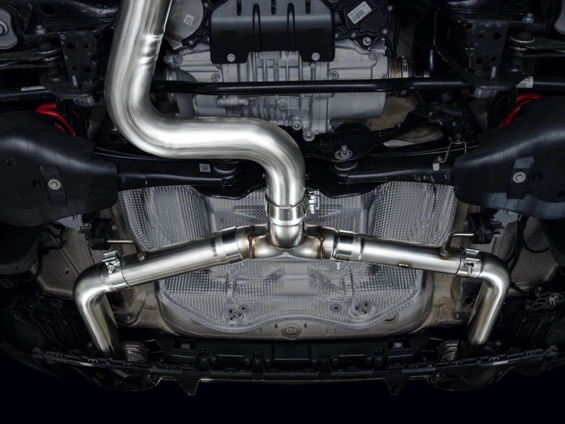 AWE Tuning Audi 22-23 8Y RS3 Kat-Back Track Edition Auspuffsystem - Keine Endrohre