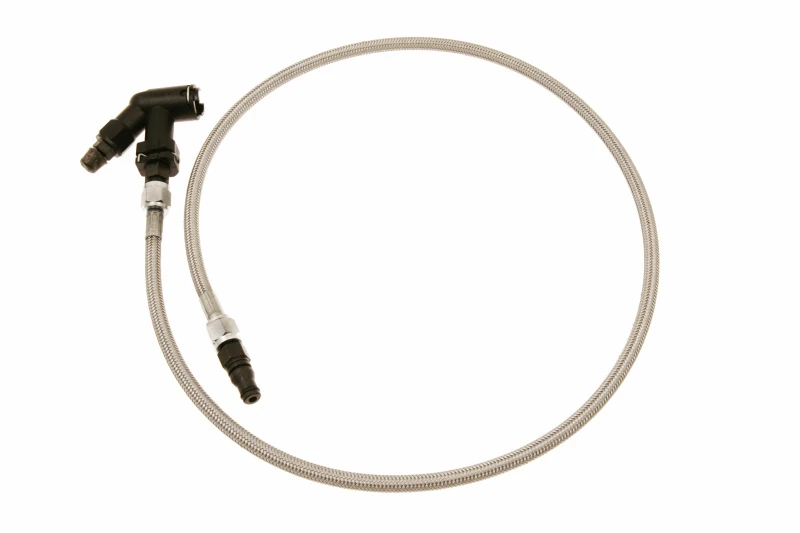 McLeod Leitungssatz Mustang 2005-Up 36 Zoll mit männlichen Drahtclip-Anschlüssen und Ellenbogen-Entlüfter
