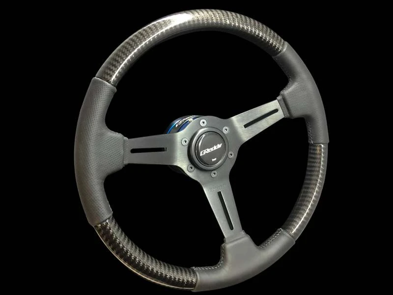 GReddy Sports Steering Wheel - Carbon