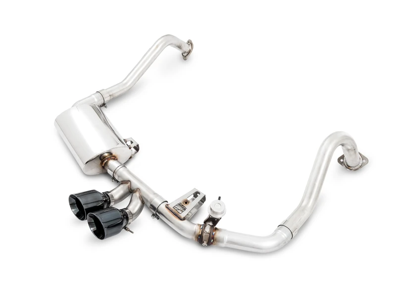AWE Tuning Porsche 718 Boxster / Cayman SwitchPath Auspuff (PSE nur) - Diamant-Schwarz Tips