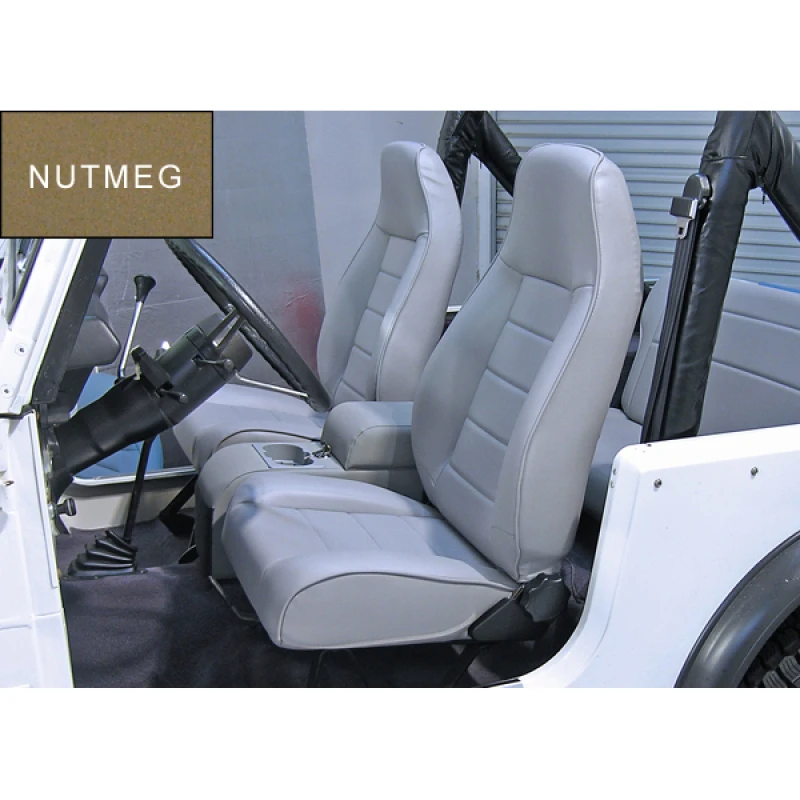 Rugged Ridge Hochlehner Vordersitz Verstellbar Nutmeg 76-02 CJ&Wran