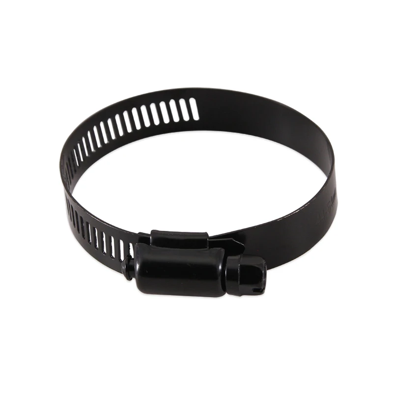 Mishimoto Hochdrehmoment-Wurmgetriebe-Schelle 1,30"-2,24" (33mm-57mm) - Packung mit 10 (Schwarz)