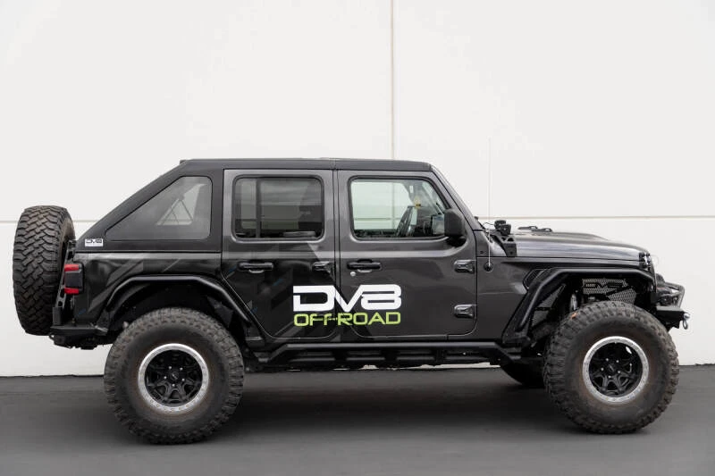 DV8 Offroad 2018+ Jeep Wrangler JL Razor Series Fastback Hard Top