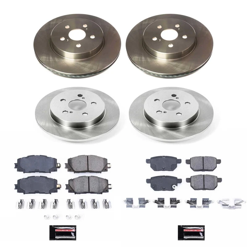 Power Stop 20-22 Toyota Prius Prime Front and Rear Autospecialty Brake Kit