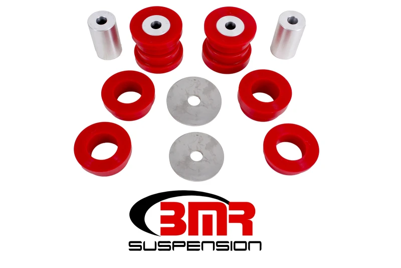 BMR 15-17 S550 Mustang Hinterrahmenbuchsen-Kit (Polyurethan) - Rot