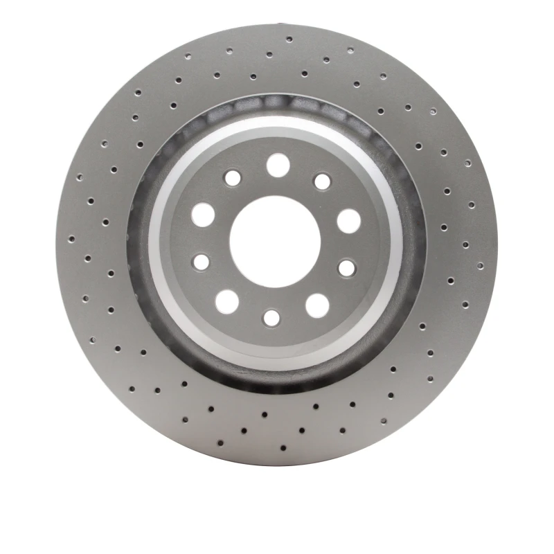 DFC 14-22 Maserati Quattroporte Rear Drilled Hi-Carbon Alloy Geomet Coated Rotor