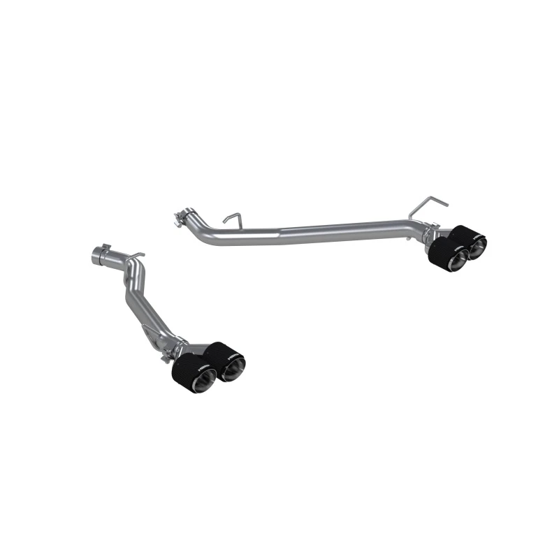 MBRP 20-21 Ford Explorer ST 3.0L EcoBoost Doppelrohrausgang Axle Back mit Quad Carbon Fiber Tips - T304