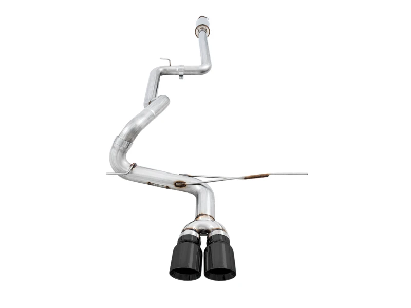 AWE Tuning Ford Focus ST Track Edition Kat-Back Auspuff - Diamant-Schwarz-Tips