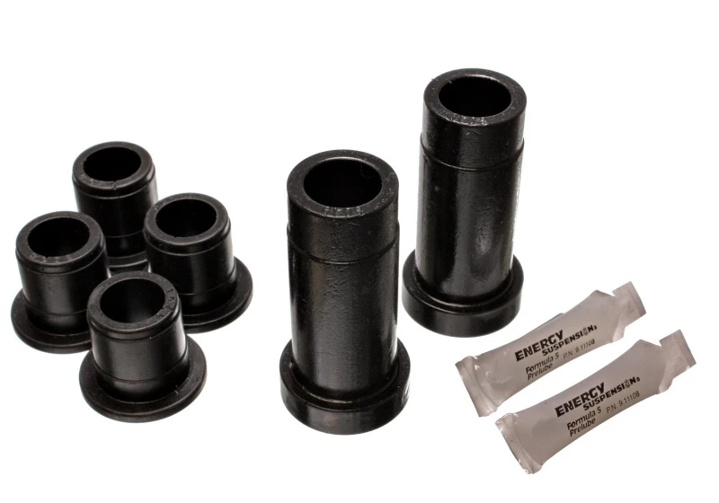 Energy Suspension 84-88 Toyota Pick Up Black Front Lower and Upper Control Arm Bushing Set
