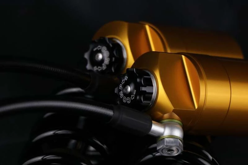 Ohlins 14-25 Harley FL Touring STX 36 Twin Blackline 12in Shocks