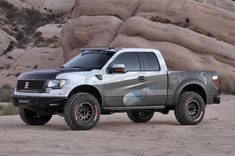 Fabtech 10-14 Ford Raptor 4-Zoll-System - Komponenten-Box 1