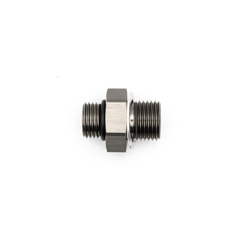 DeatschWerks 6AN ORB-Männlich auf 16 x 1,5 metrisch Männlich (Inkl. O-Ring)