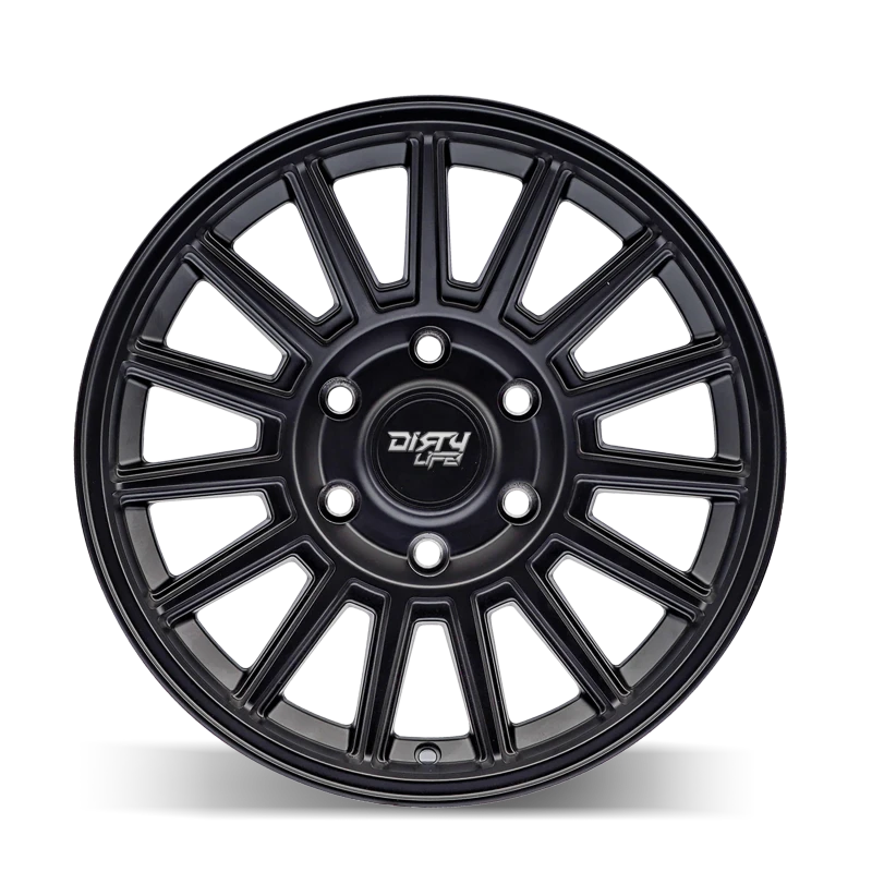 Dirty Life Journey 9316 17x8.5 / 6x139.7 BP / 0mm Offset / 106mm Hub Matte Black Wheel