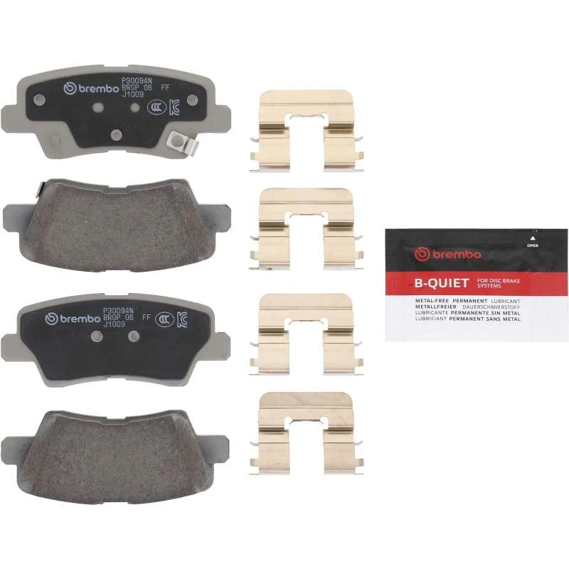 Brembo OE Keramik-Bremsbeläge für 2017 Hyundai Elantra / 18-22 Ioniq / 18-19 Sonata / 16-17 Veloster