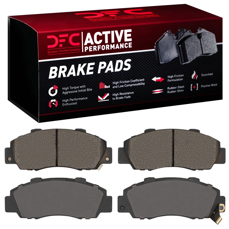 DFC 91-05 Acura Integra Front Active Performance Pads - Low Metallic