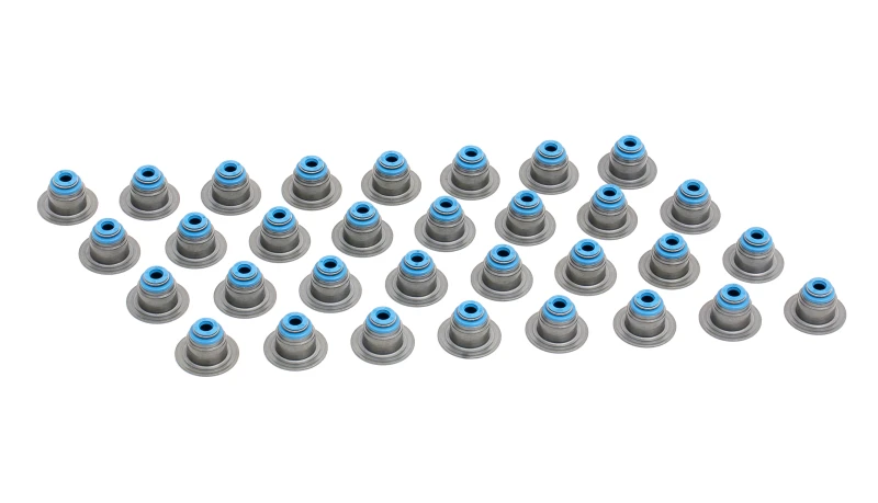 Cometic.195inX.414inX.654inX.665in Top Hat Viton Metal Jacket Valve Stem Seal - Set of 32