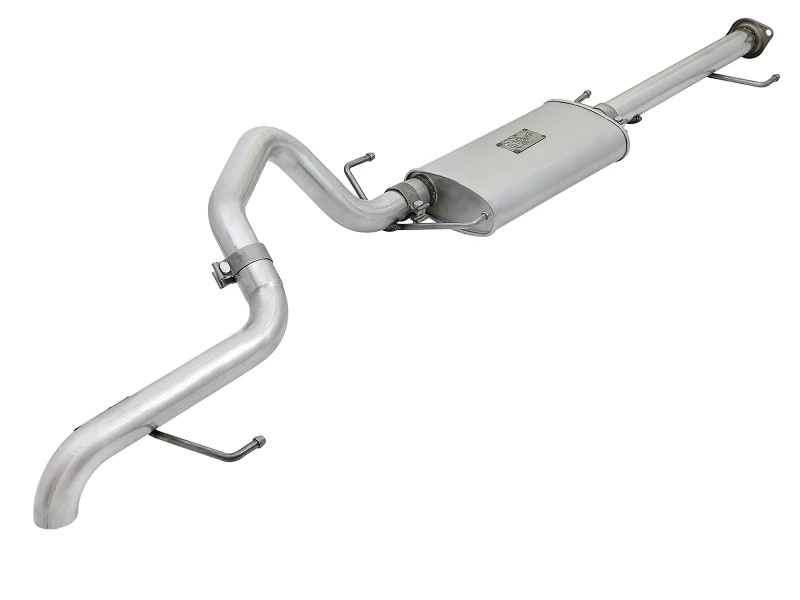 aFe Scorpion 2-1/2" Aluminisiertes Stahl Cat-Back Auspuffsystem 07-17 Toyota FJ Cruiser V6 4.0L