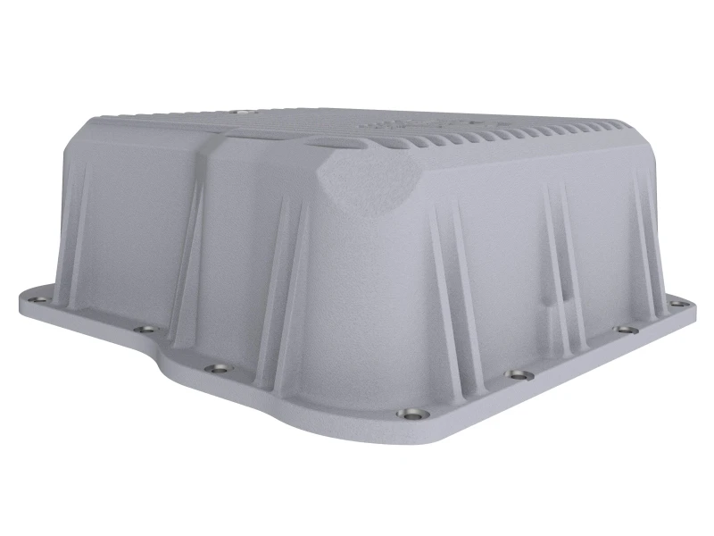 aFe Transmission Pan Cover (Raw); GM Diesel Trucks 01-14 V8-6.6L (td)