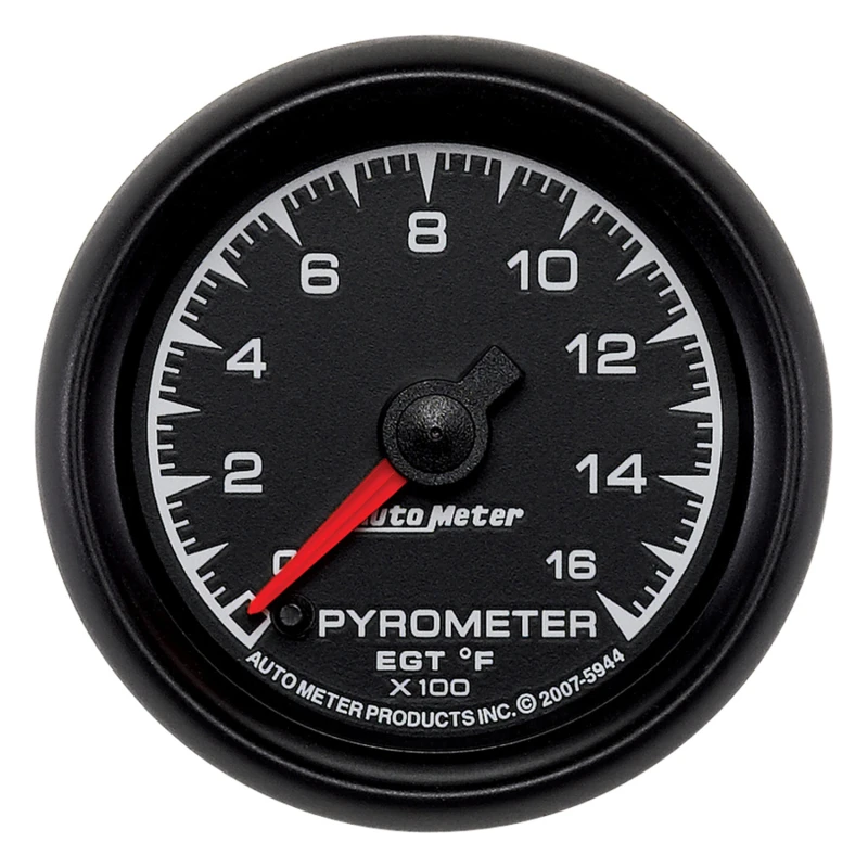 Autometer ES 52.4mm Pyrometer 0-1600 Degree F FSE Gauge