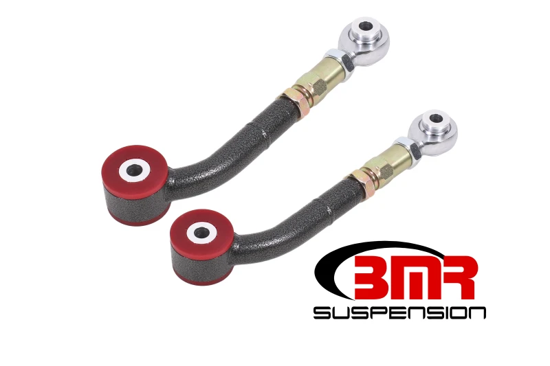 BMR 08-17 Challenger Obere Tragarme mit On-Car-Verstellung Poly/Rod Ends - Black Hammertone