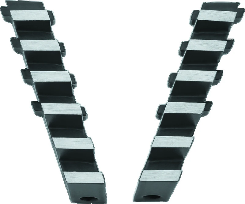 Kuryakyn Exhaust Port Fillers for Indian Black & Raw