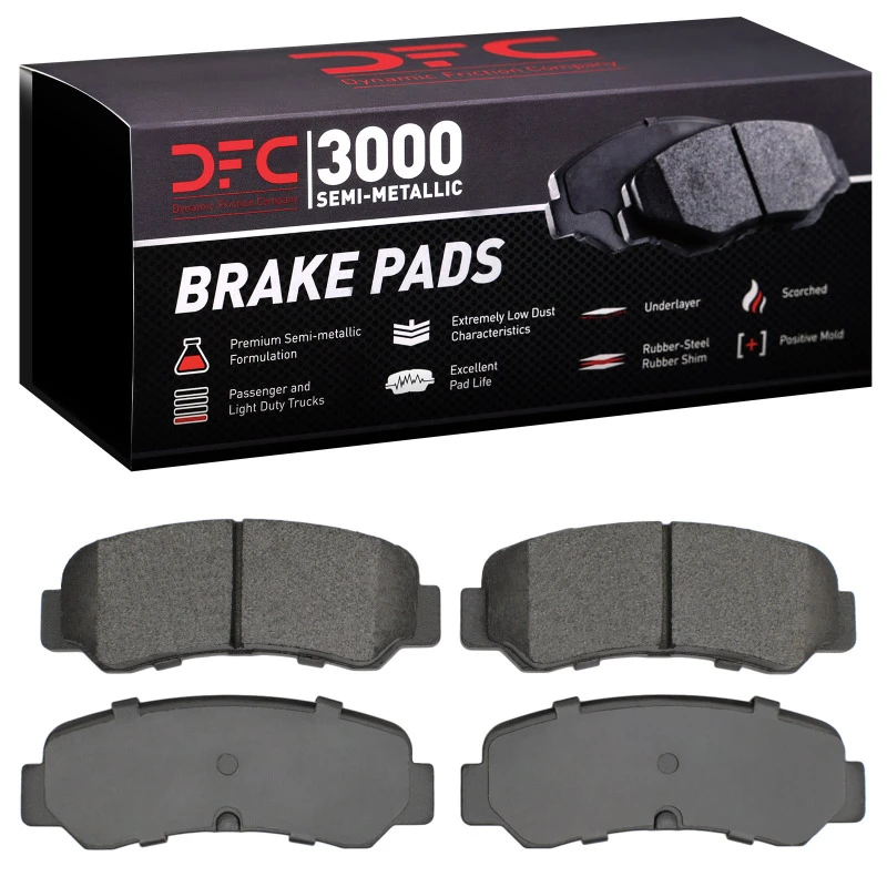 DFC 76-80 Plymouth Arrow Rear 3000 Semi-Metallic Brake Pads
