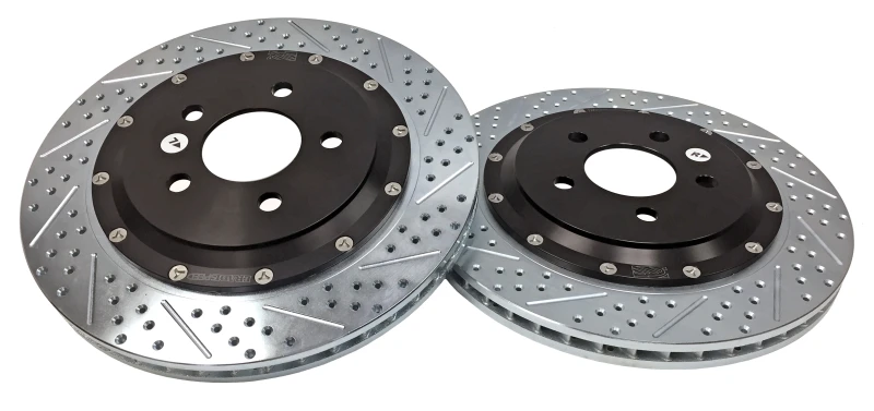 Baer Brakes 15-23 Ford Mustang GT/EcoBoost w/ Perf. Pac. Eradispeed+ Rear 2pc SDZ Perf. Brake Rotors