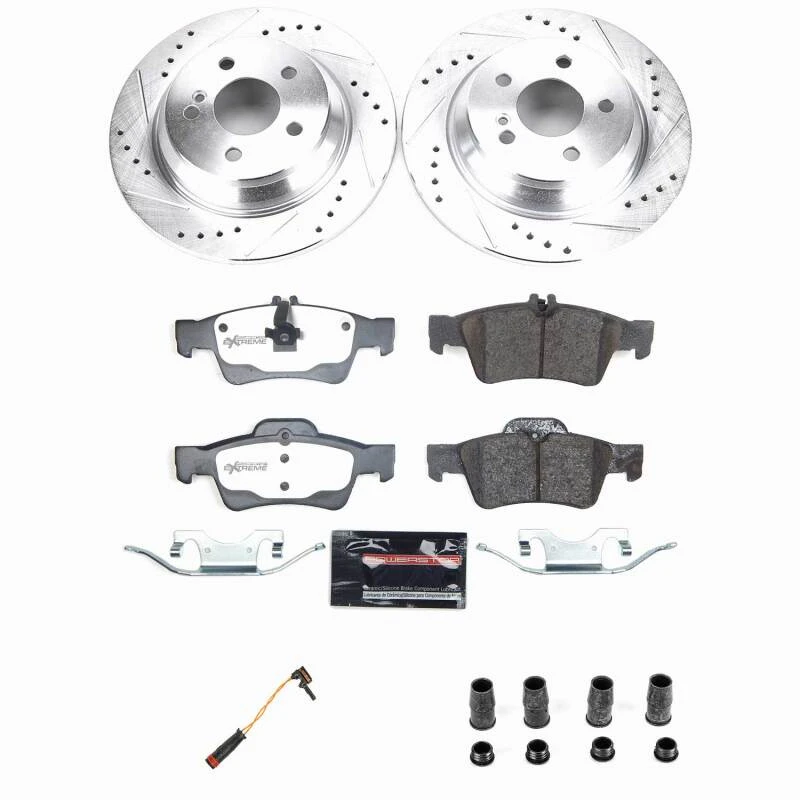 Power Stop 07-08 Mercedes-Benz CL550 Rear Z26 Truck & Tow Brake Kit