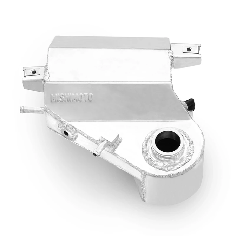 Mishimoto 03-07 Ford 6.0L Powerstroke Aluminium-Degas-Flasche - Poliert