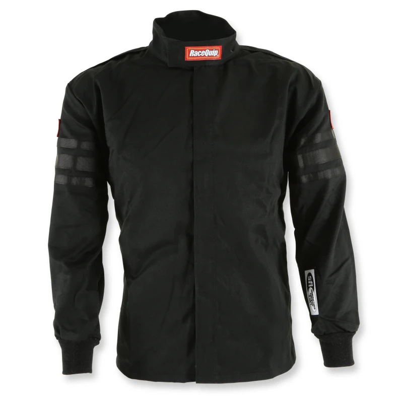 RaceQuip Black Trim SFI-1 JR. Jacket - KMedium