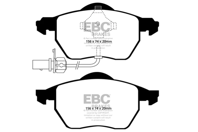ebc_DP21483-67931f8e6712d EBC 03-04 Audi A4 1.8 Turbo Ultimax2 Front Brake Pads